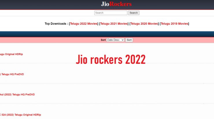 Jio rockers 2022 movies